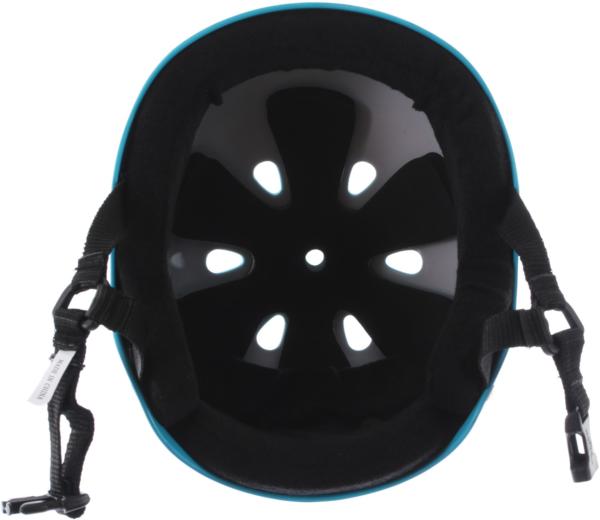 Triple 8 Pro Blue Fade Rubber Helmet