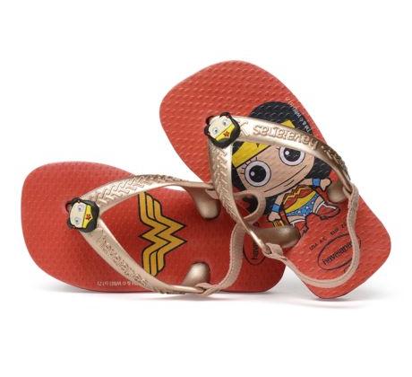 Havaianas Baby New Herois Ruby Red Thongs