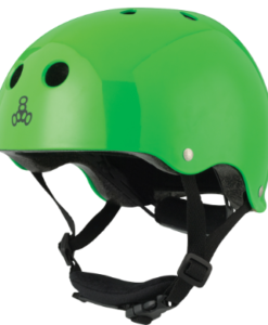 Triple 8 Lil 8 Neon Green Glossy Helmet