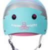 Triple 8 Certified Teal Hologram Helmet1