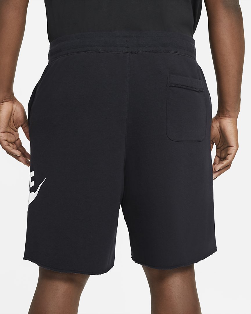 Nike Sportswear Alumni Black/White Shorts | Online at Concrete Lines