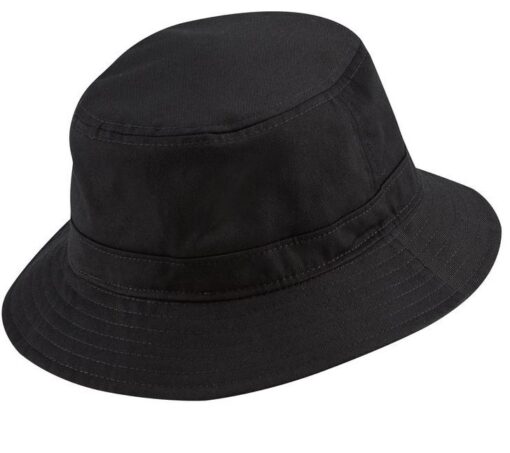 nike futura black bucket hat
