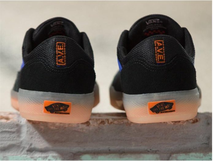 Vans AVE Athletic Black/Orange Shoes | Online/Instore @ Concrete Lines!