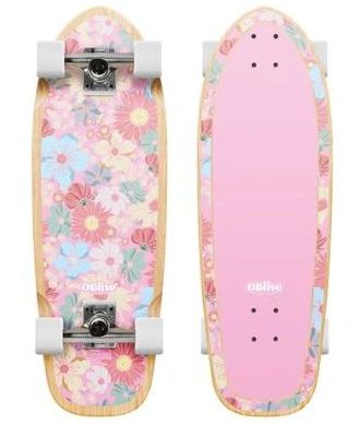 OBfive Cherry Blossom 28 Cruiser Skateboard Complete
