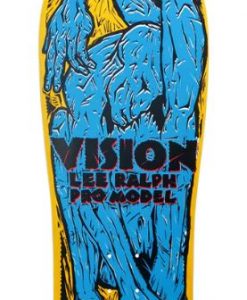 Vision Lee Ralph Yellow Stain 10.25 Reissue Skateboard Deck