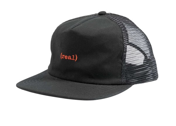Real Lower Black/Red Snapback Hat
