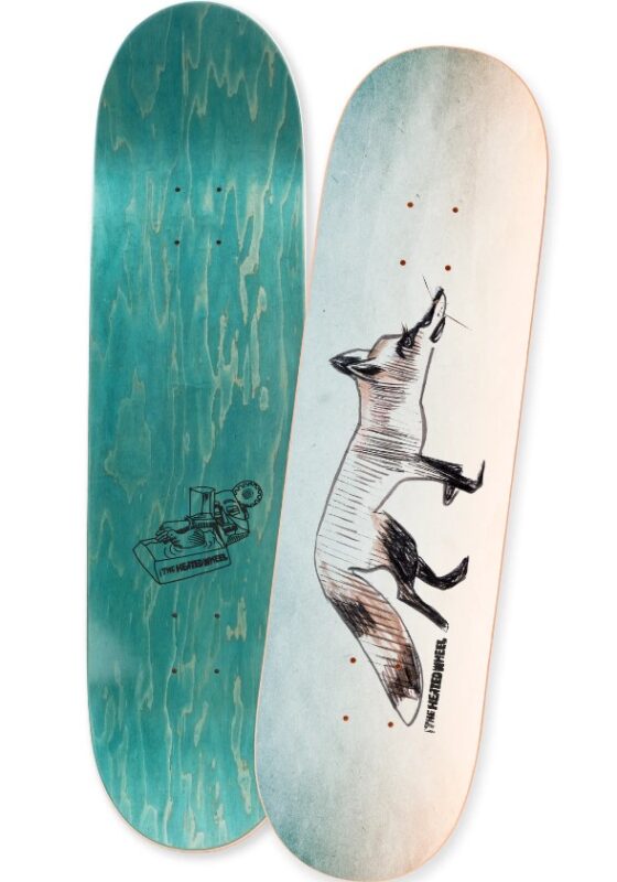 the heated wheel foxed 8.75" deck