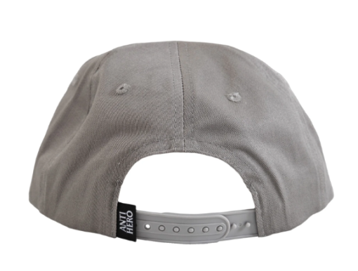 anti hero basic pigeon grey snapback hat