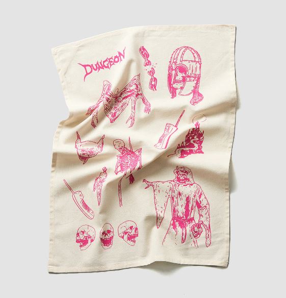 dungeon tea towel