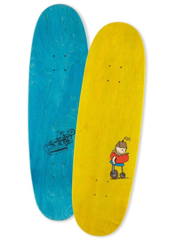 the heated wheel people mover 90's egg shape 9.25" deck