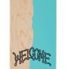 Welcome Sloth on Son of Planchette 8.38 Skateboard Deck