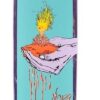 welcome soil on wicked queen purple stain 8.6" deck