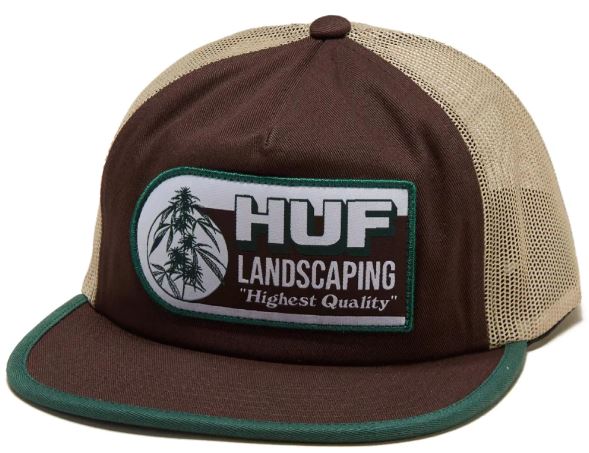 huf landscaping bison trucker hat
