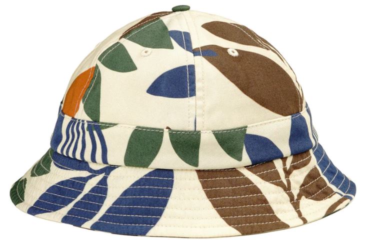 magenta all over plant bucket hat